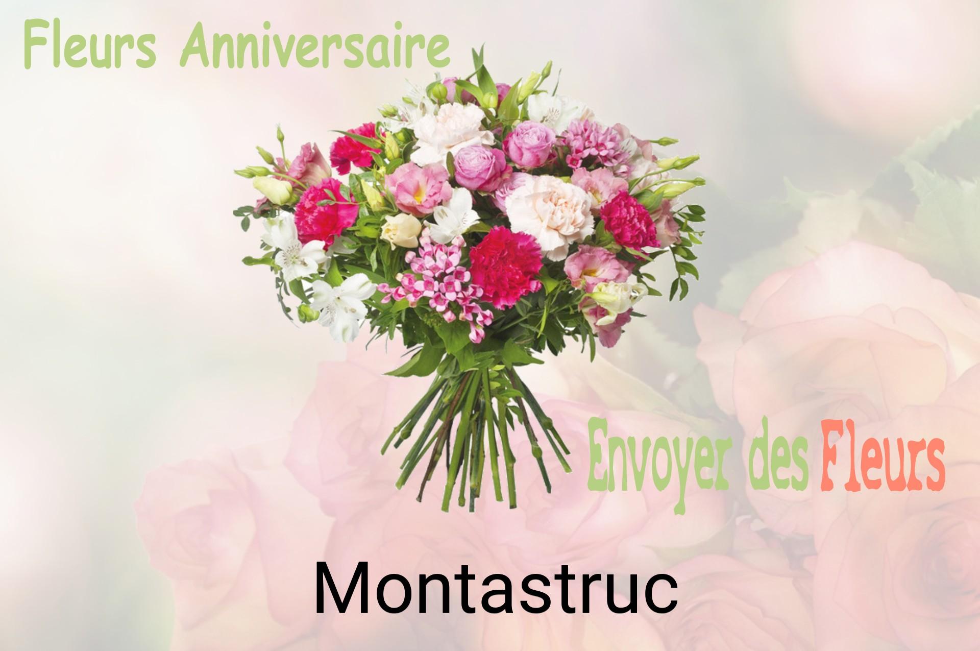 Bouquet de fleurs d’anniversaire livré à Montastruc