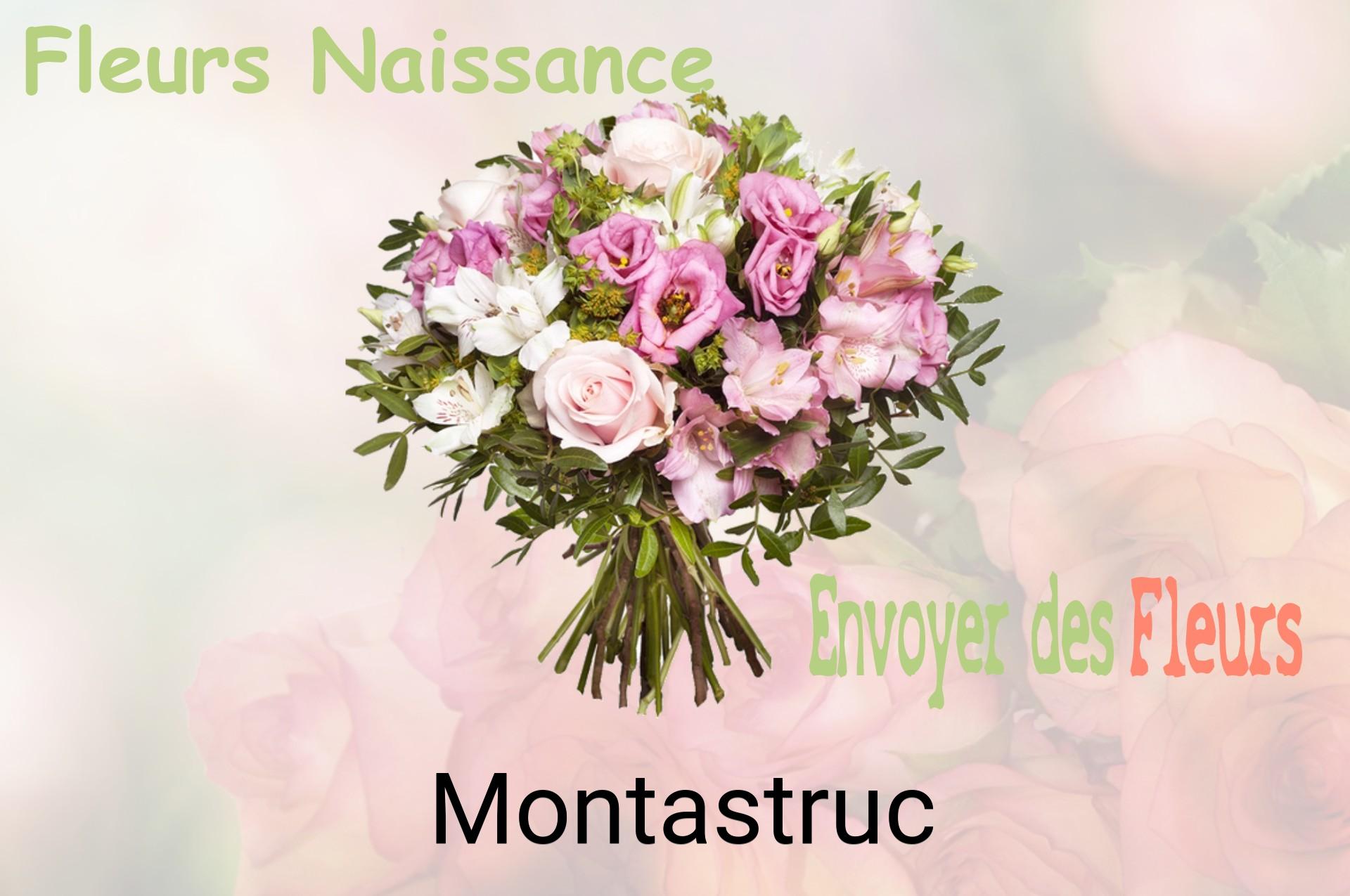 Bouquet de fleurs de naissance livré à Montastruc