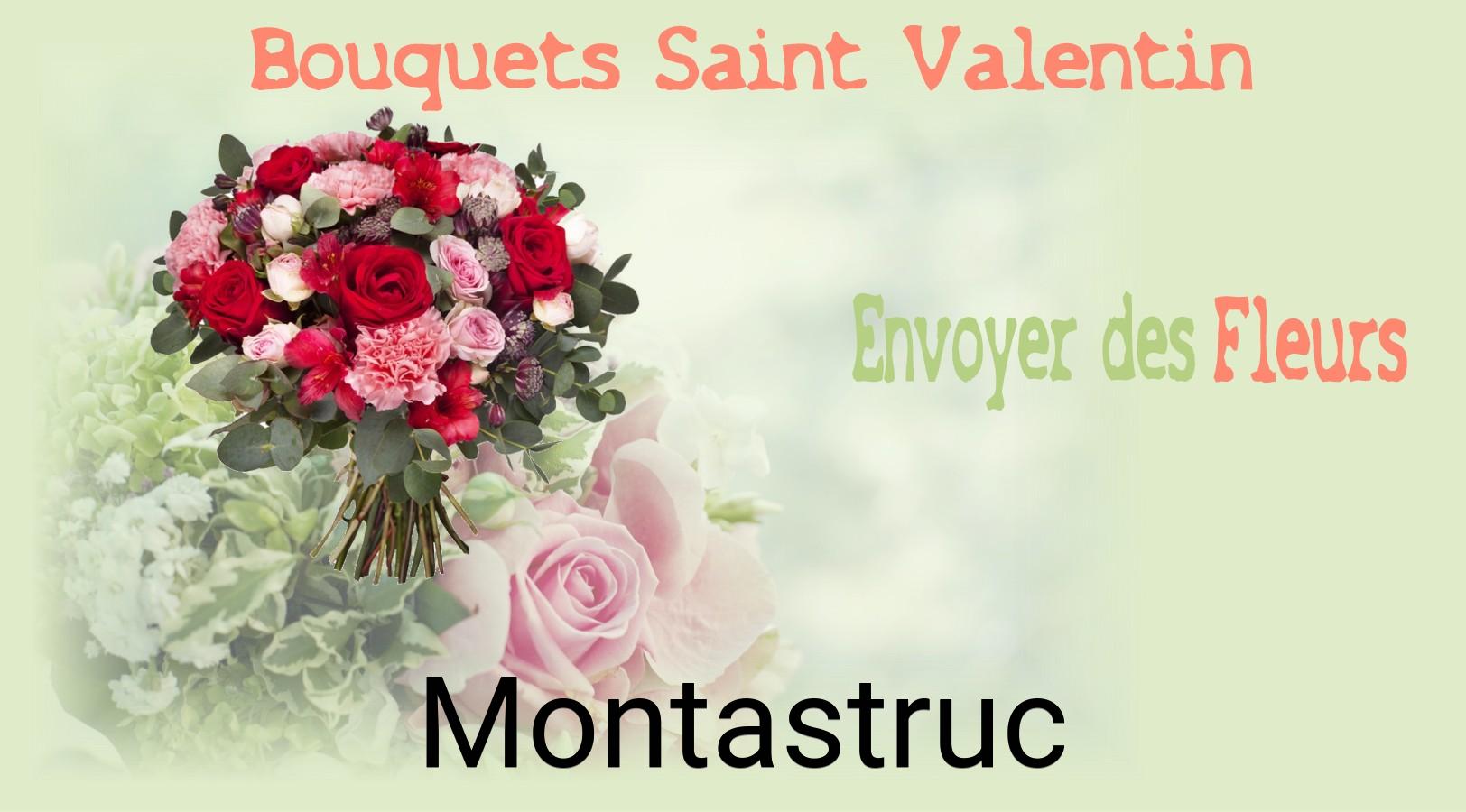 Roses de Saint-Valentin livrées à Montastruc